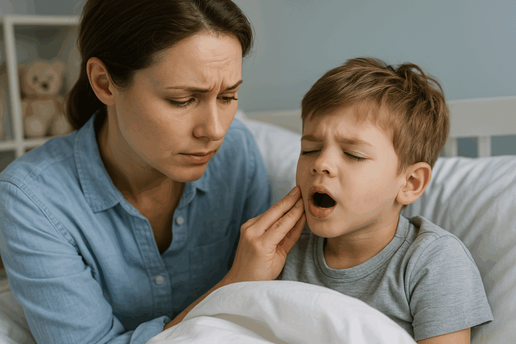 cavities affect child sleep